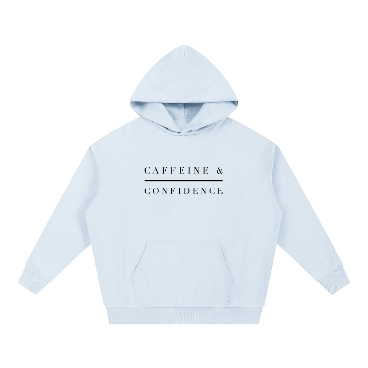 Caffeine & Confidence Lg | Essential Heavyweight Hoodie