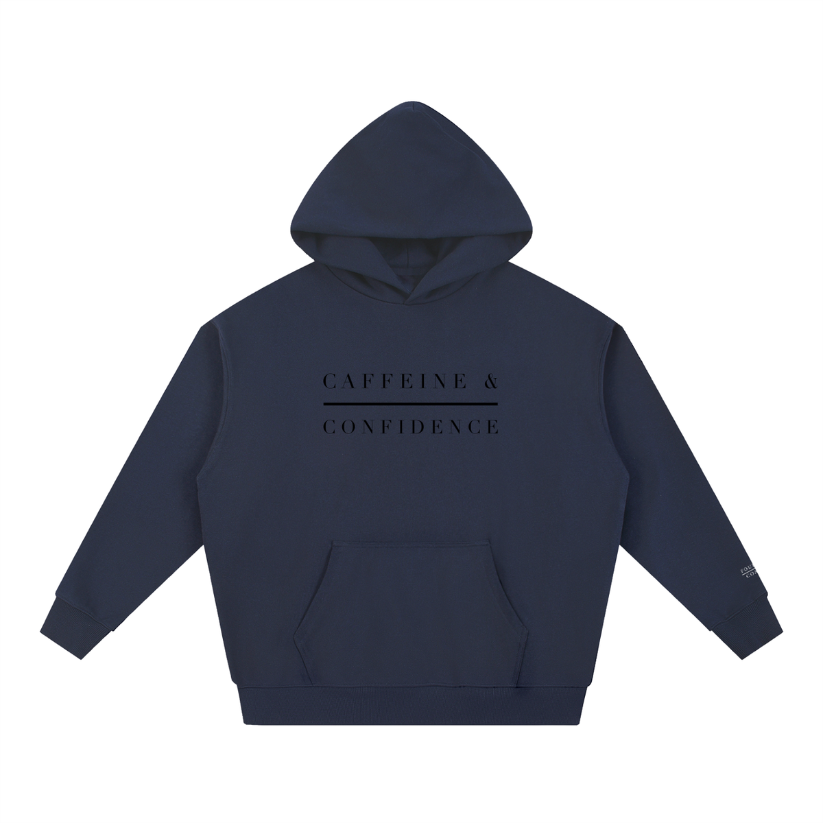Caffeine & Confidence Lg | Essential Heavyweight Hoodie