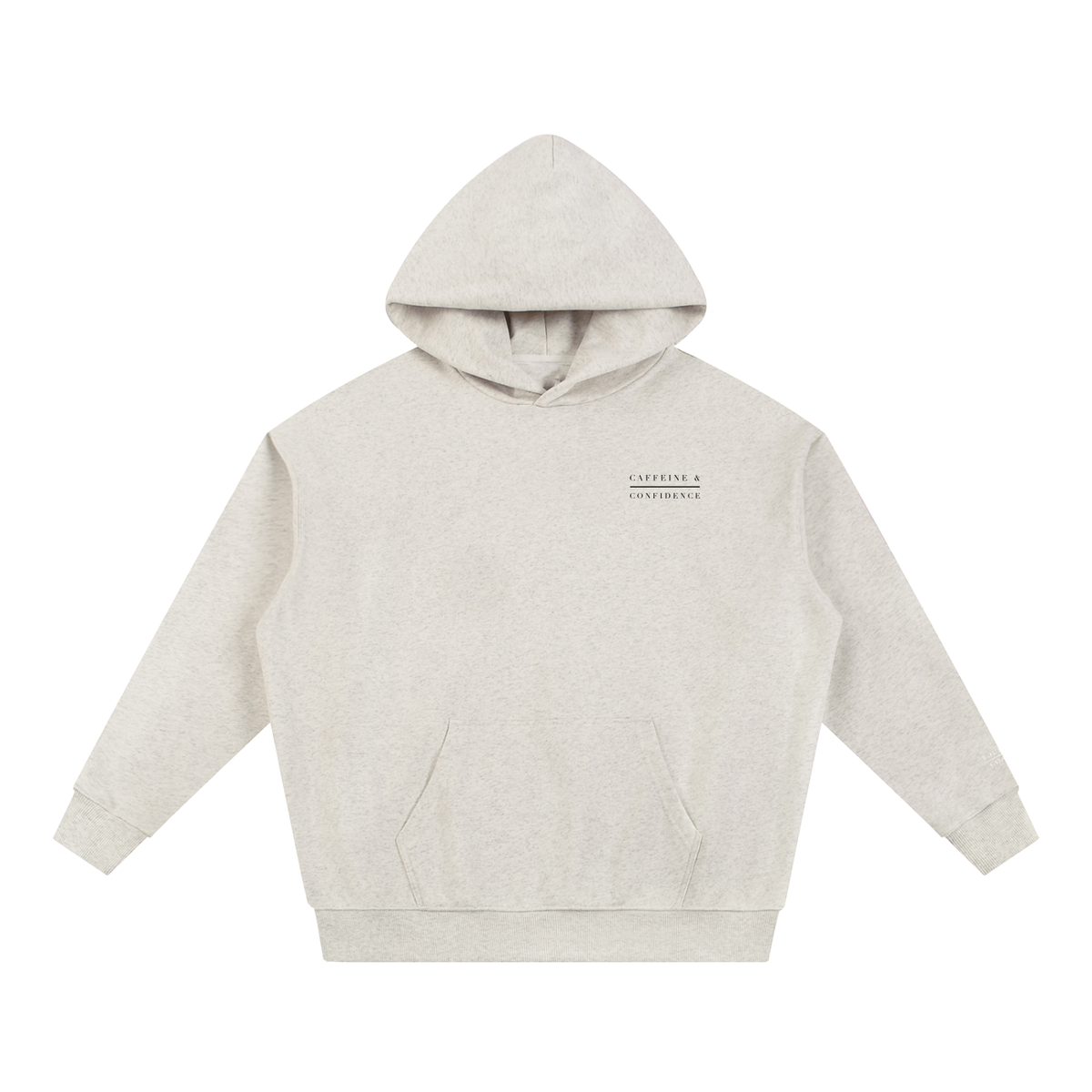 Caffeine & Confidence Sm | Essential Heavyweight Hoodie