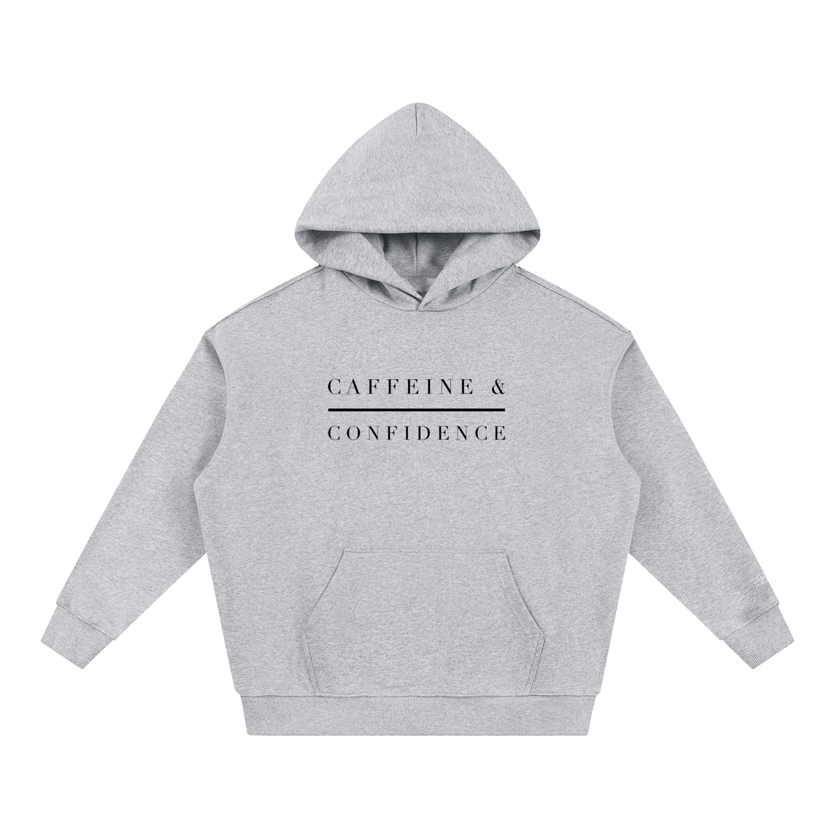 Caffeine & Confidence Lg | Essential Heavyweight Hoodie