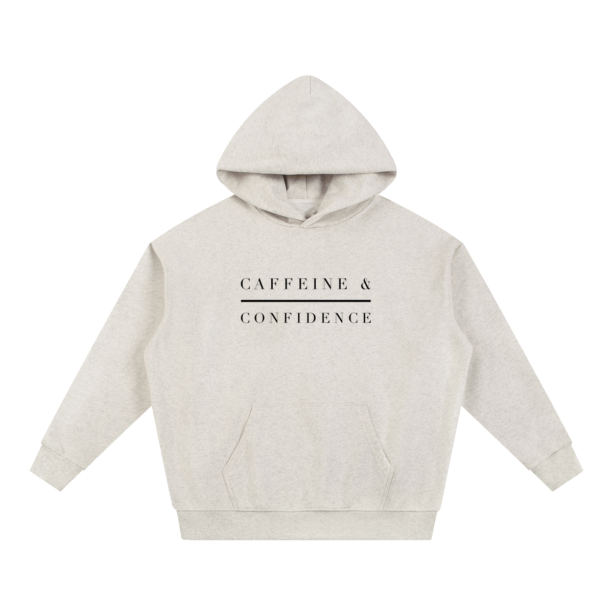 Caffeine & Confidence Lg | Essential Heavyweight Hoodie