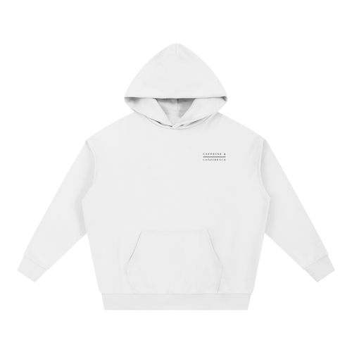 Caffeine & Confidence Sm | Essential Heavyweight Hoodie