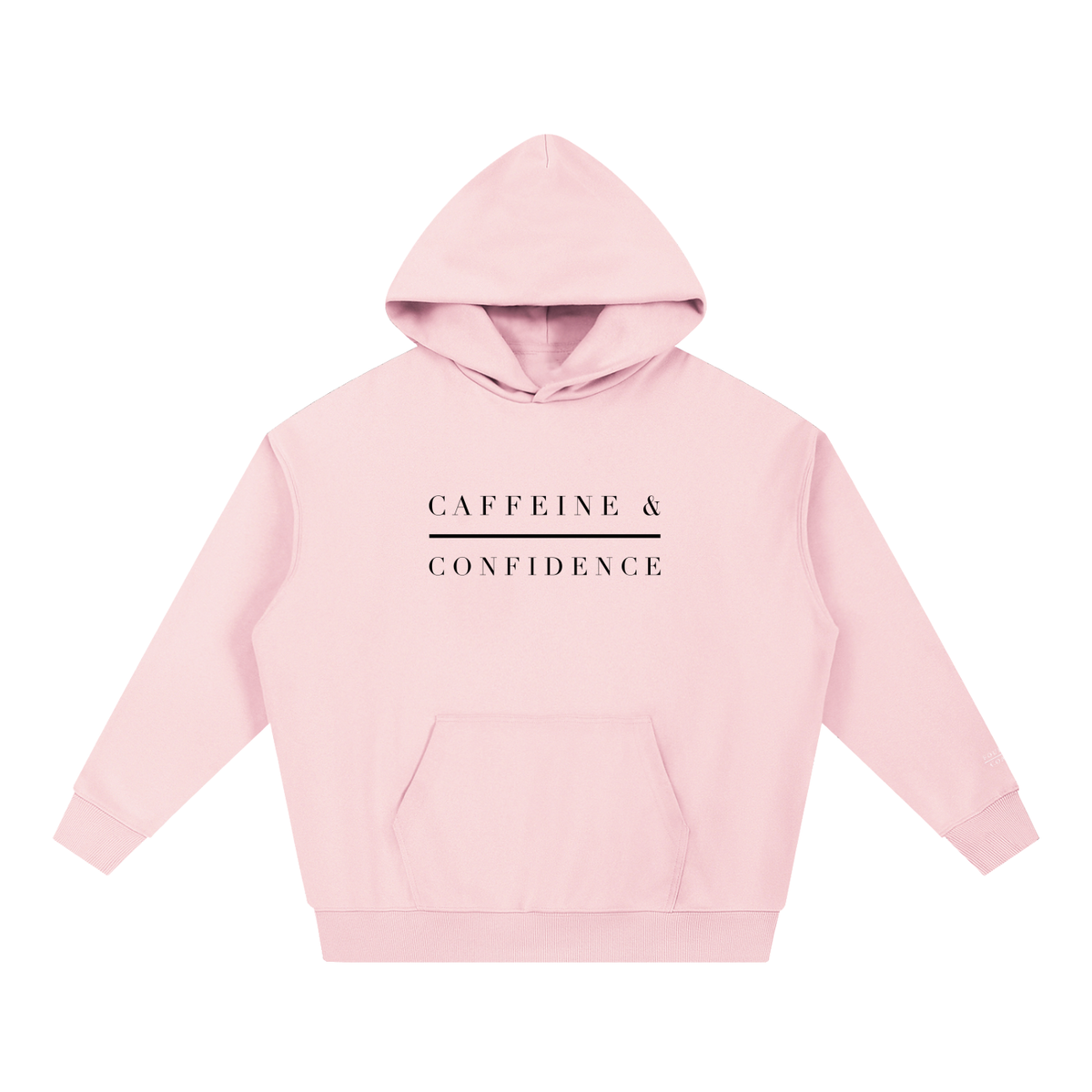 Caffeine & Confidence Lg | Essential Heavyweight Hoodie