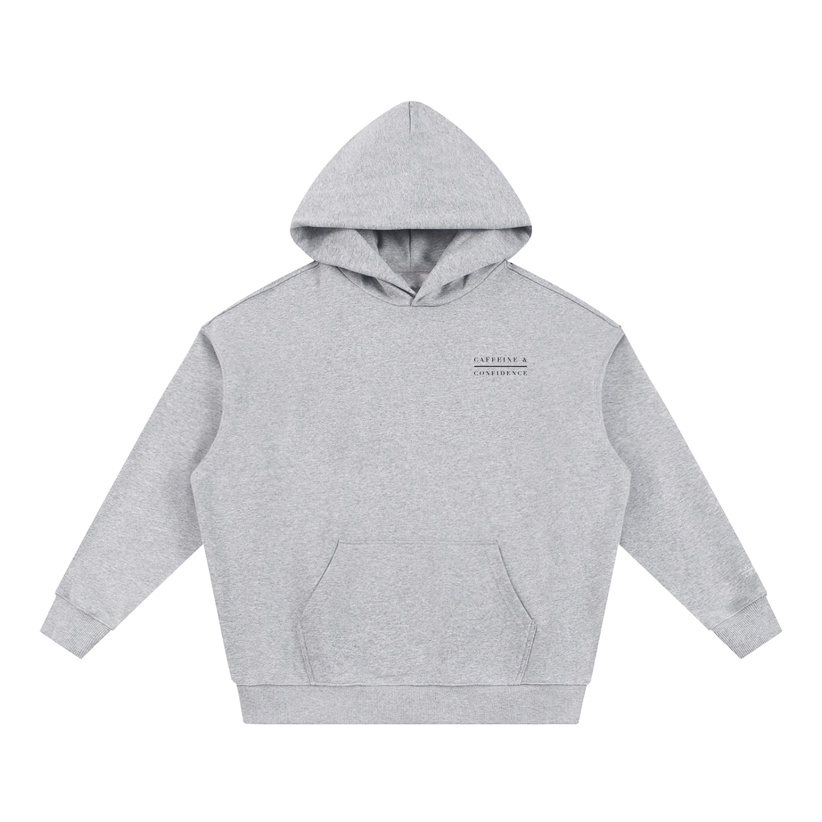 Caffeine & Confidence Sm | Essential Heavyweight Hoodie