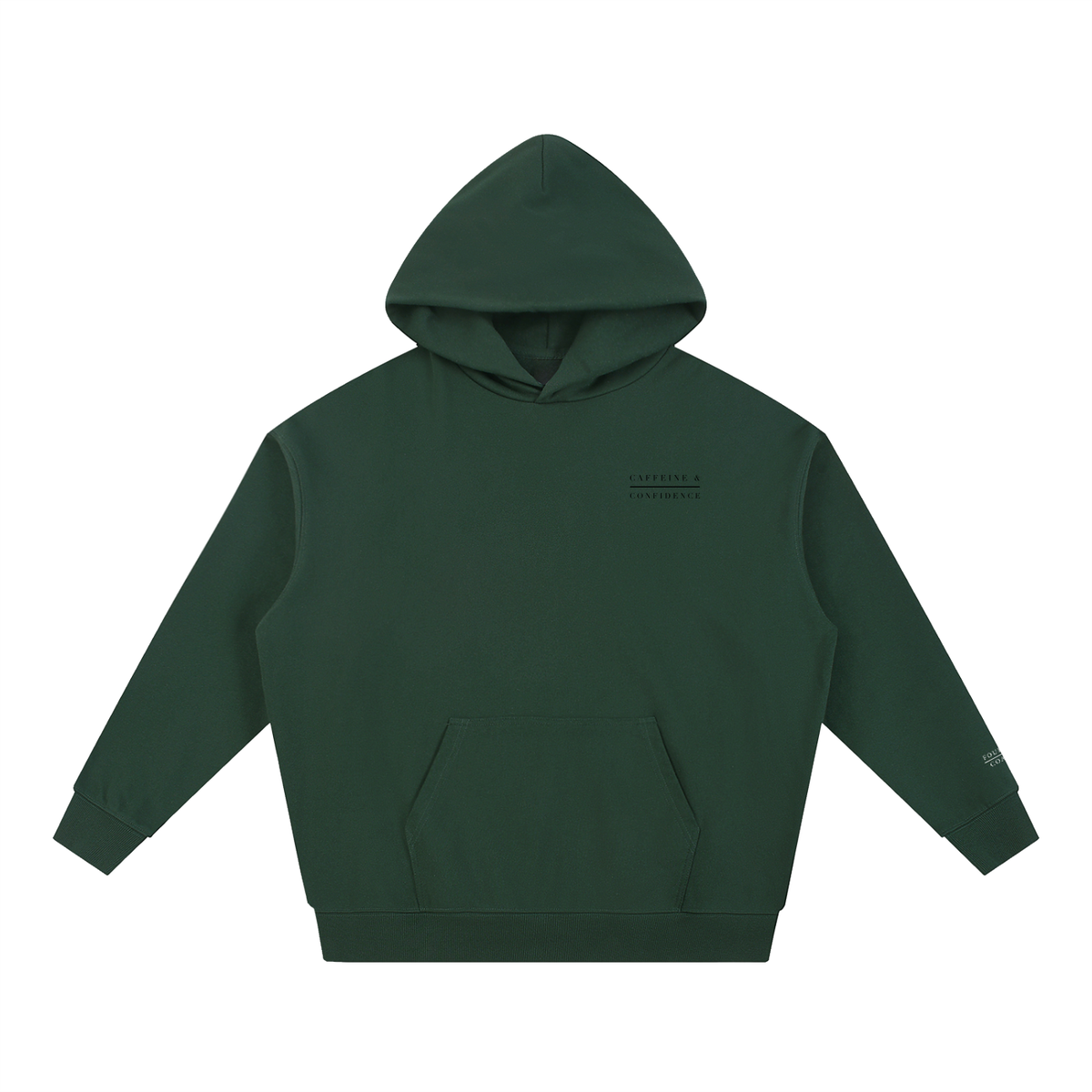 Caffeine & Confidence Sm | Essential Heavyweight Hoodie