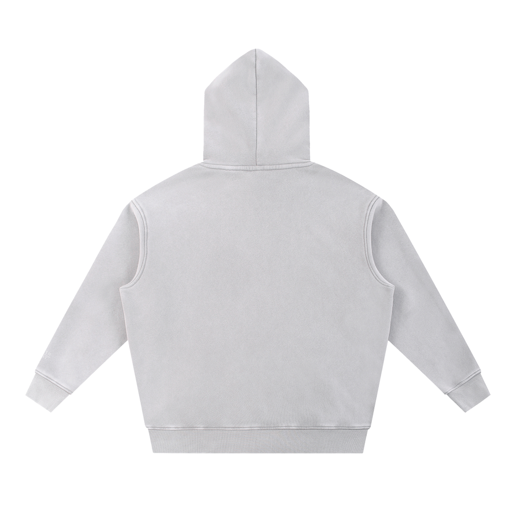 GIRL GANG Snow Wash Fleece Oversize Hoodie