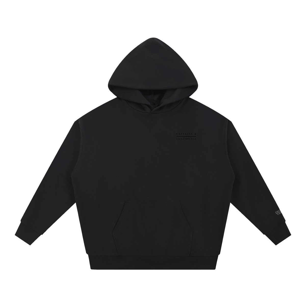 Caffeine & Confidence Sm | Essential Heavyweight Hoodie