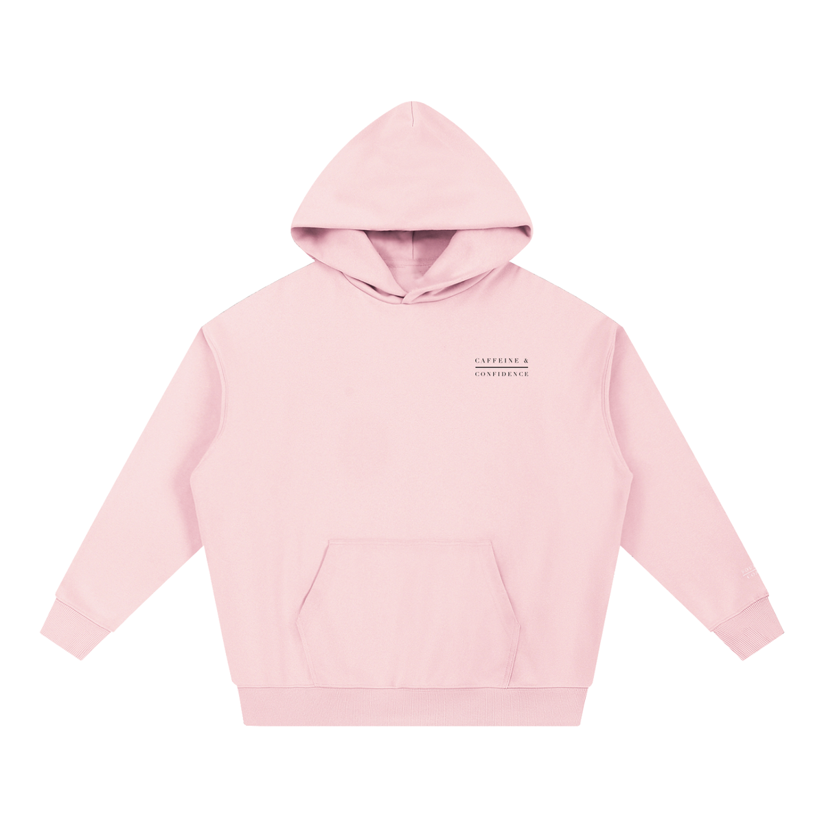 Caffeine & Confidence Sm | Essential Heavyweight Hoodie