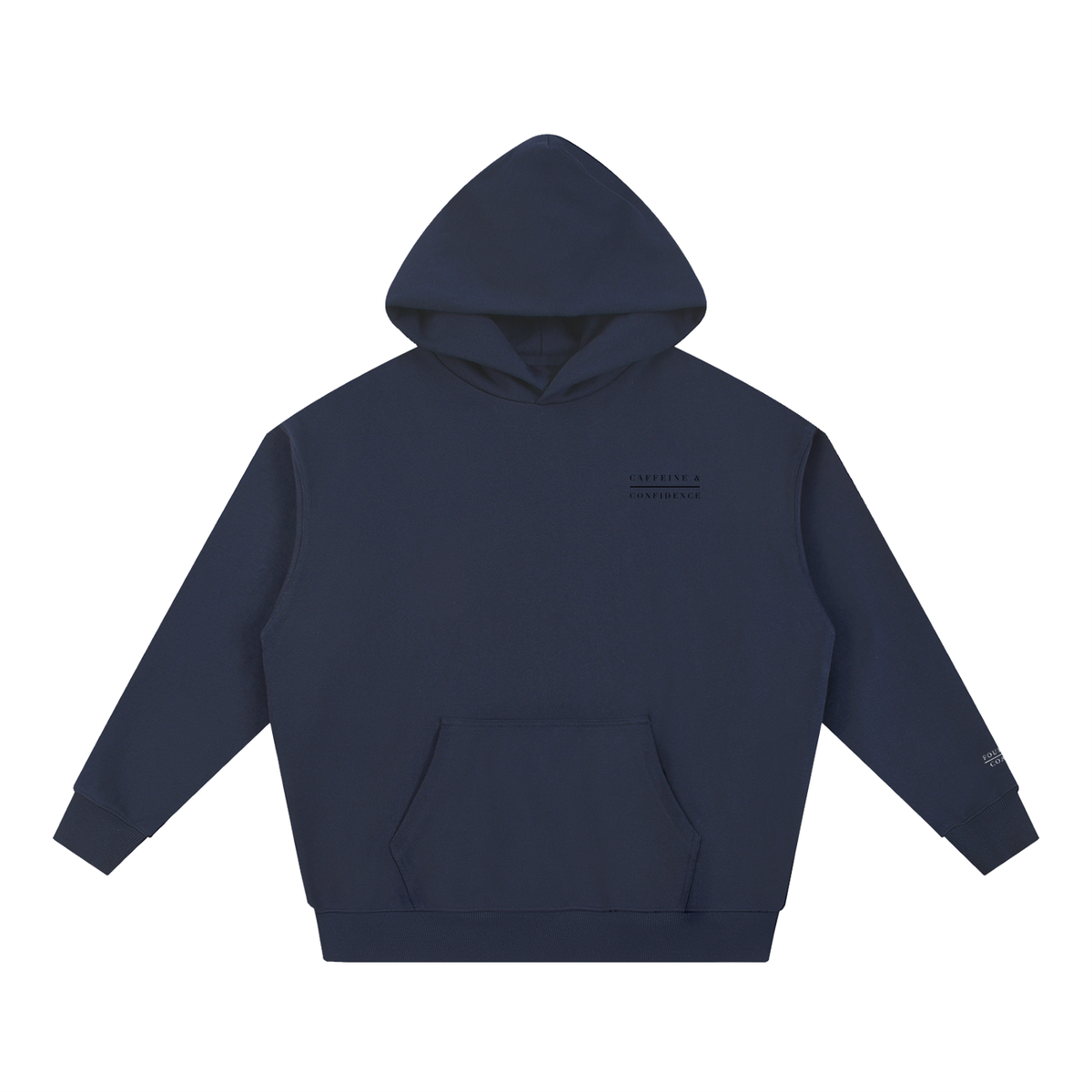 Caffeine & Confidence Sm | Essential Heavyweight Hoodie