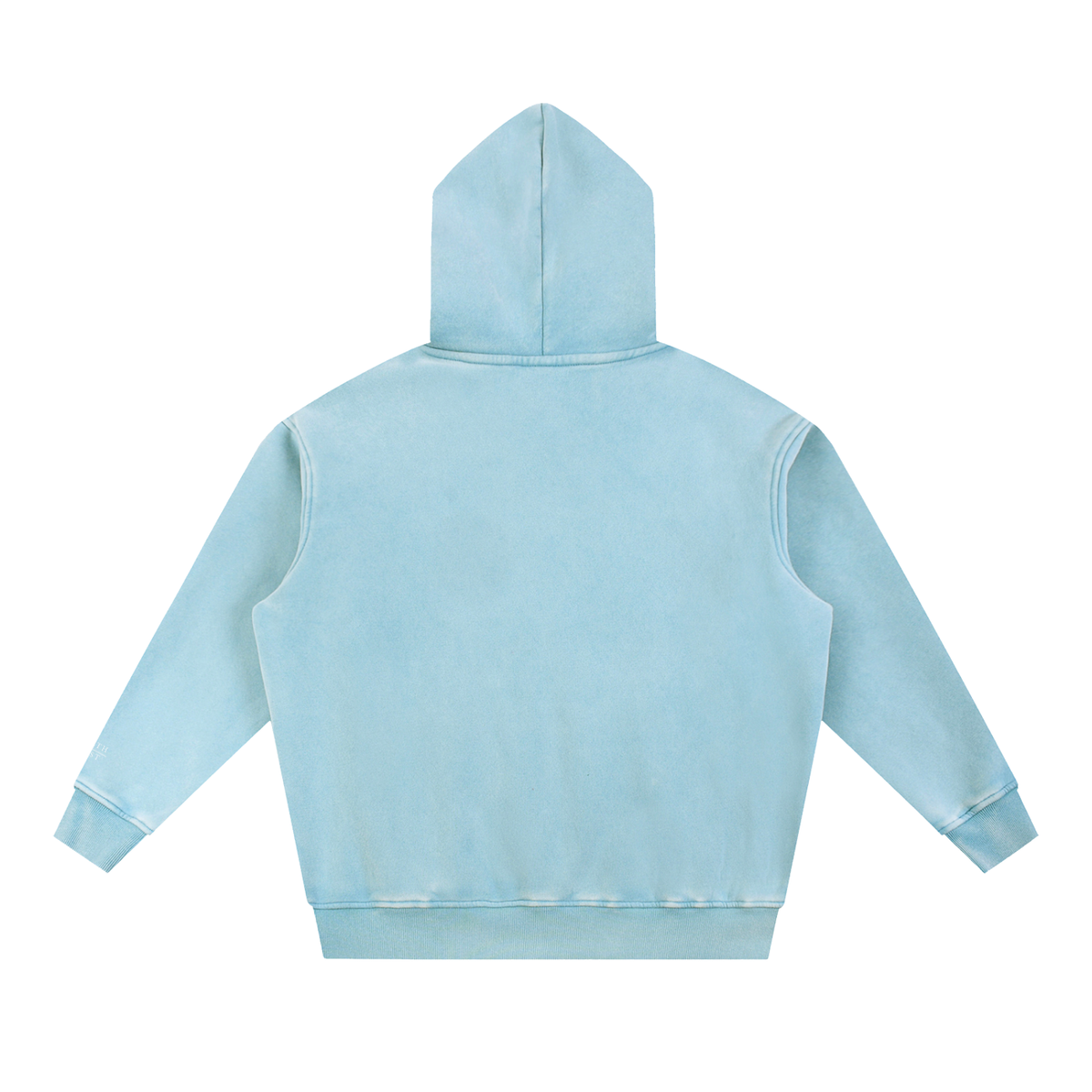 GIRL GANG Snow Wash Fleece Oversize Hoodie