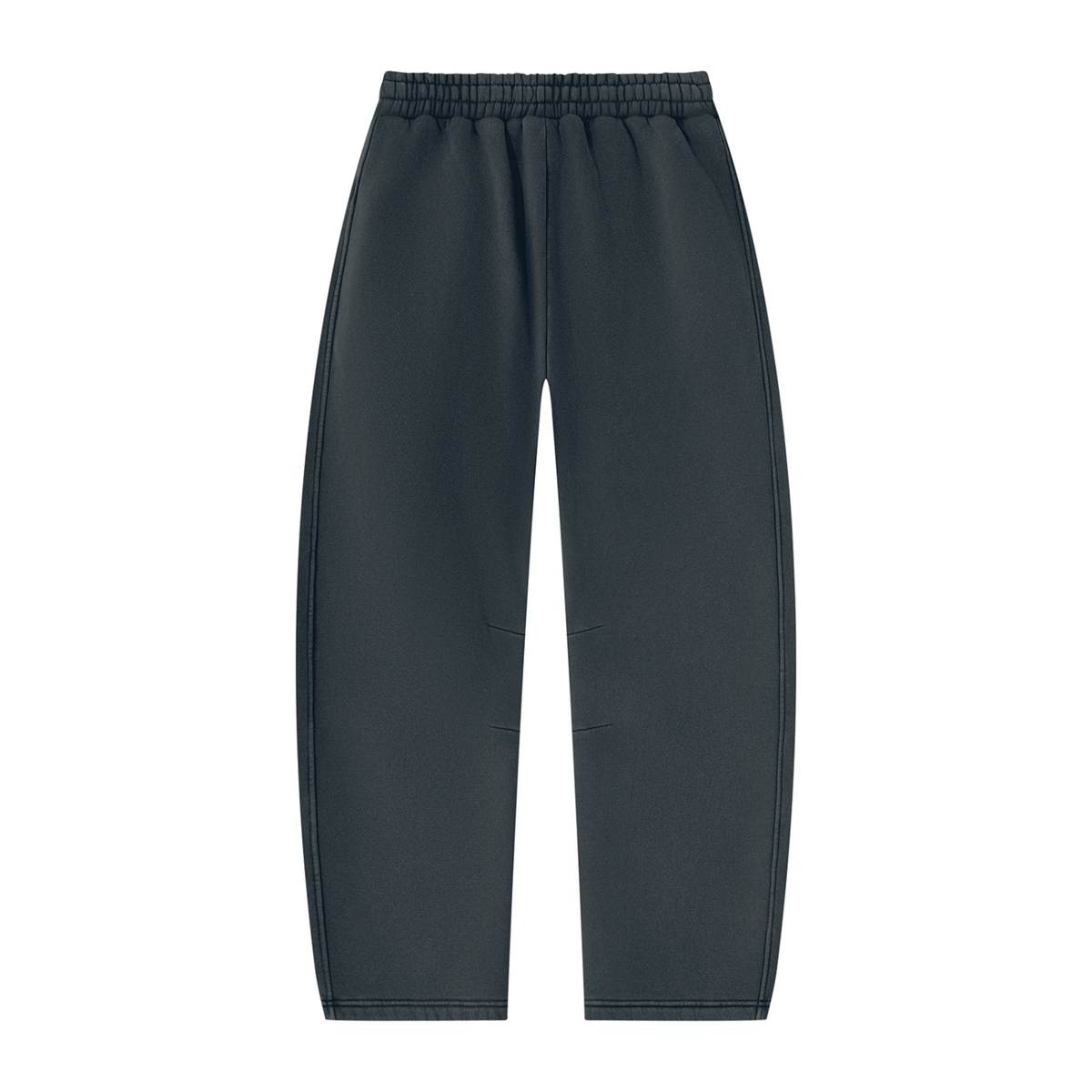 Unisex Vintage Wash Barrel Leg Fleece Sweatpants