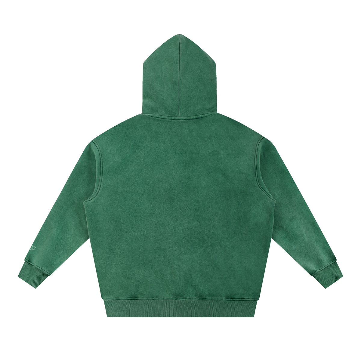 GIRL GANG Snow Wash Fleece Oversize Hoodie