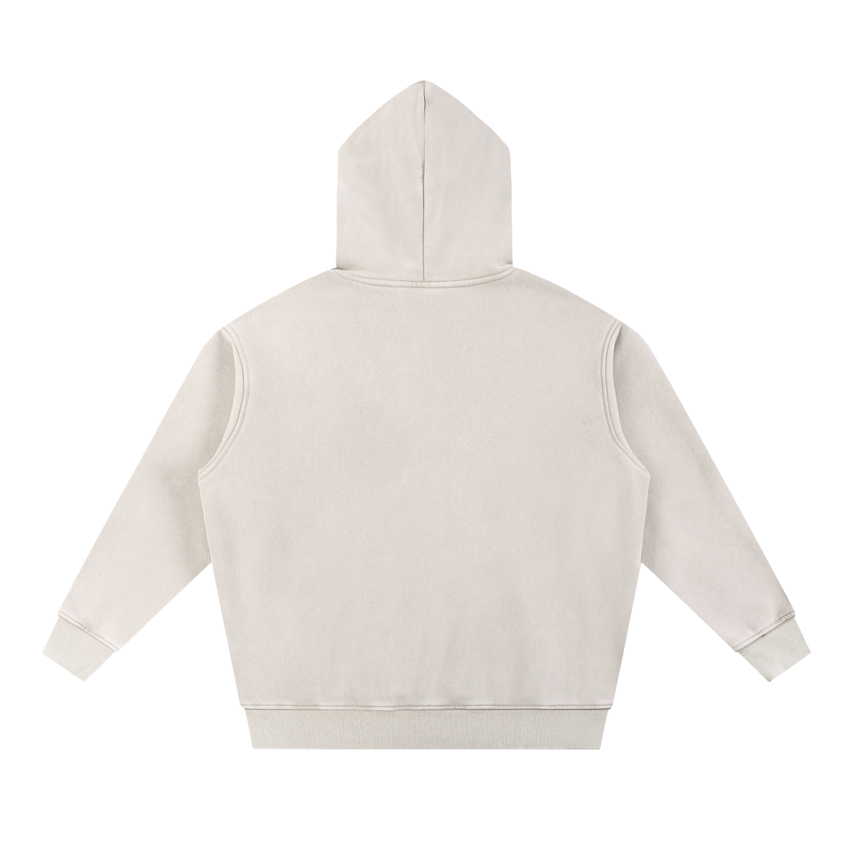 GIRL GANG Snow Wash Fleece Oversize Hoodie