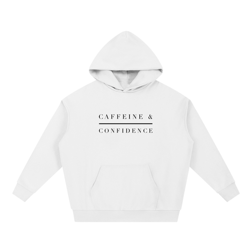 Caffeine & Confidence Lg | Essential Heavyweight Hoodie
