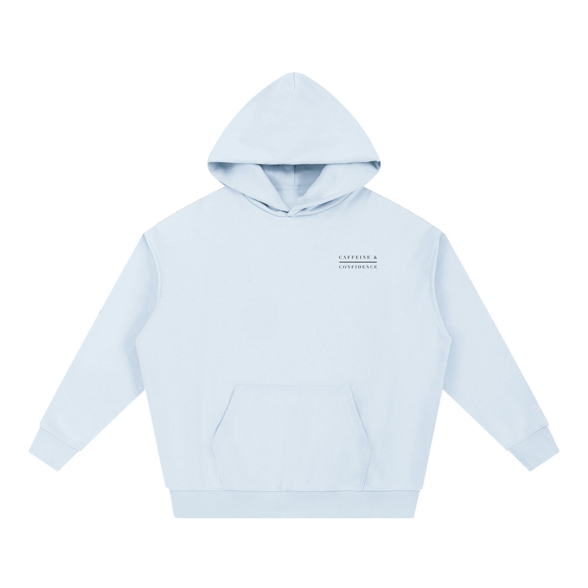 Caffeine & Confidence Sm | Essential Heavyweight Hoodie